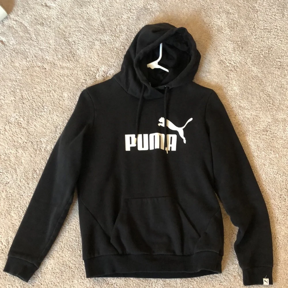 Black Puma Hoodie - Picture 2 of 6